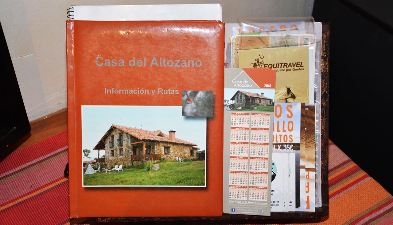 הוילה Barajas de Gredos Casa Del Altozano מראה חיצוני תמונה